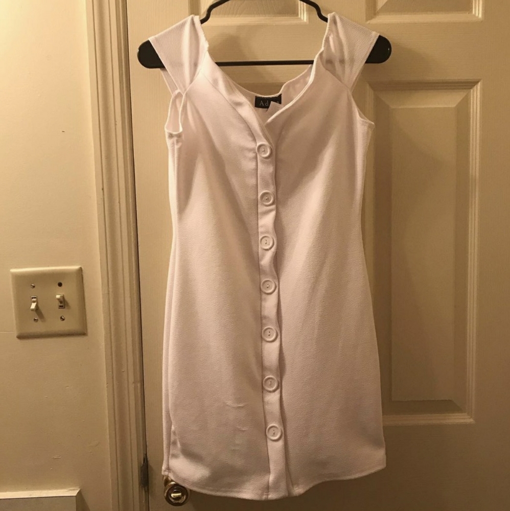 Adorable white dress